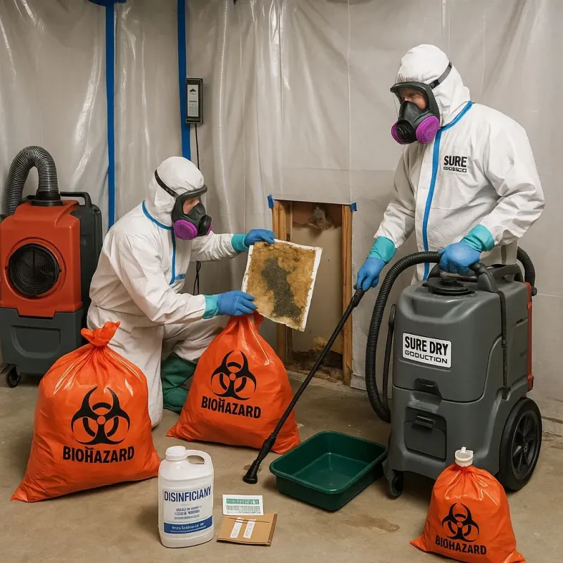 Contaminated Water Handling Protocols process in Cane Savannah, SC